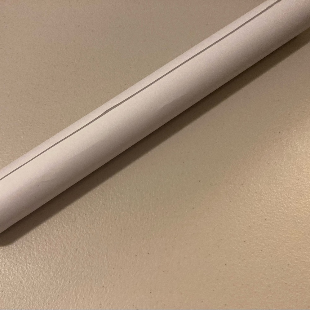 Drawing Art Paper White Partially Used Roll 17” Wide